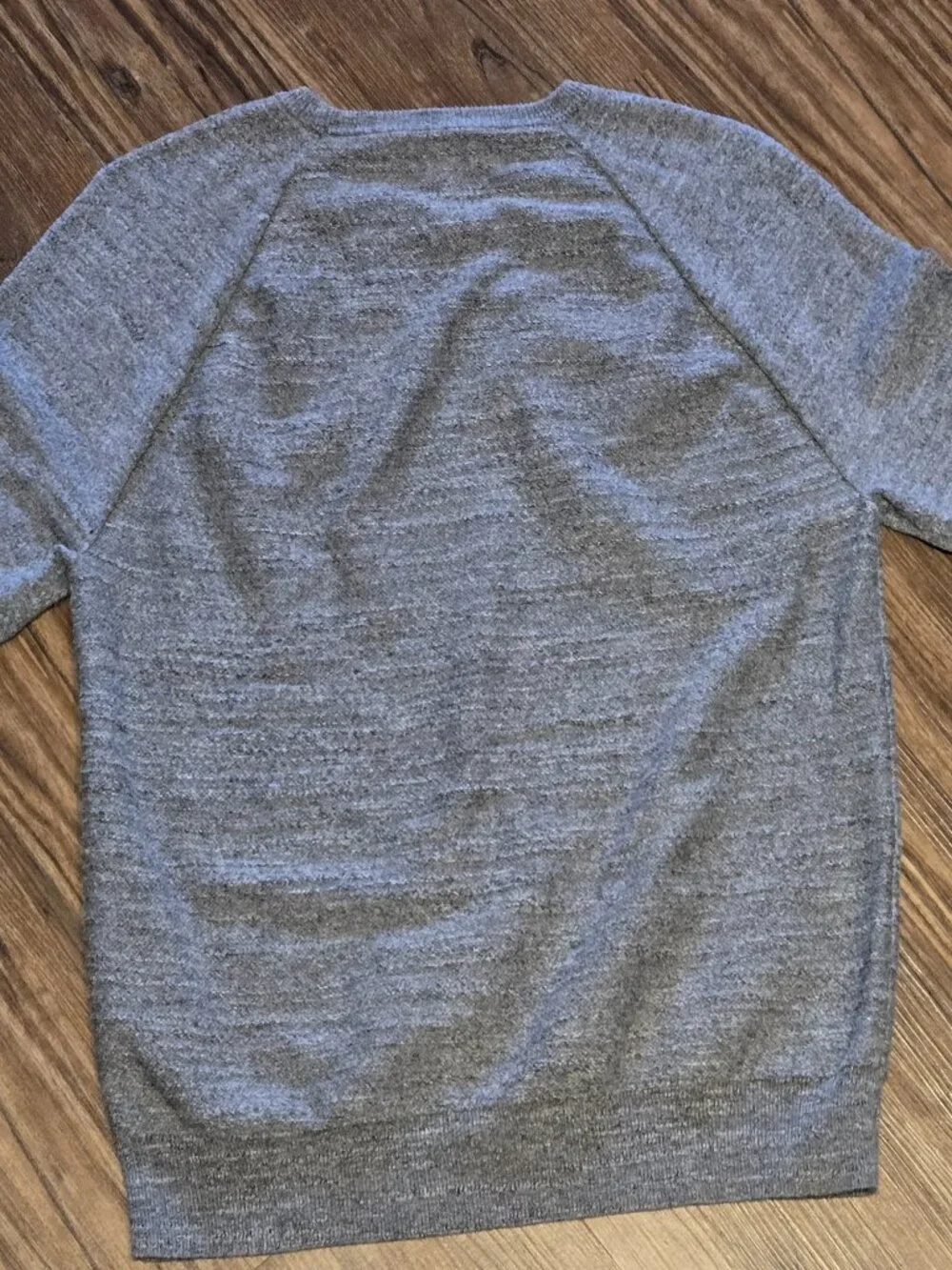 J.Crew Men’s Slim Gray Cotton Crewneck Sweater Size M